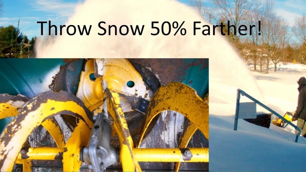 How Do You Throw Snow Farther With A Snowblower?