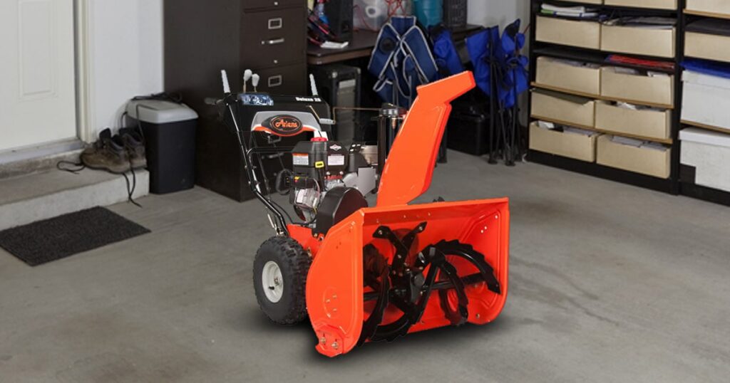 Can A Snowblower Be Left Outside In Winter?