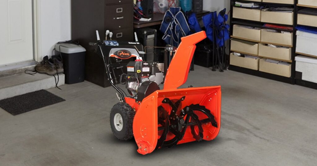 Does Snowblower Need To Be Empty Of Gas Before Storing After Winter?