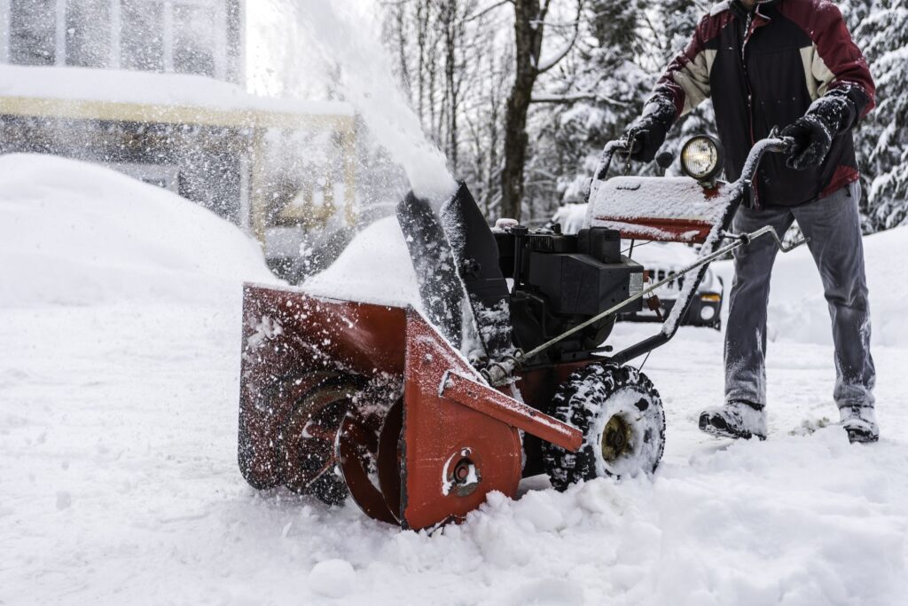 How Far Off The Ground Should A Snowblower Be?