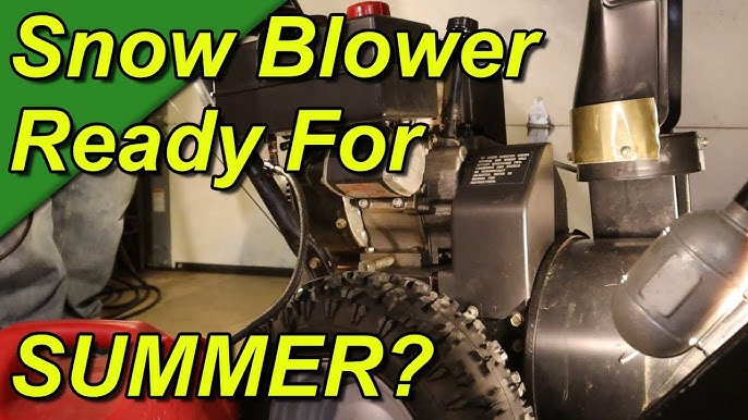 Should You Drain Oil From Snowblower For Storage?