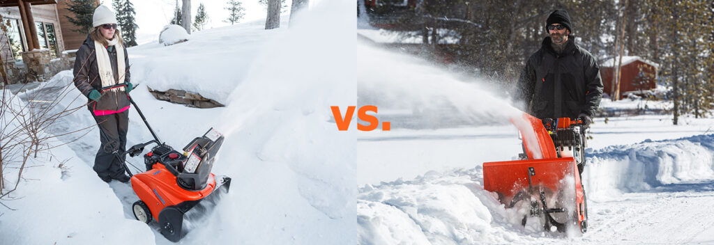 What Is The Advantage Of A Single Stage Snow Blower?