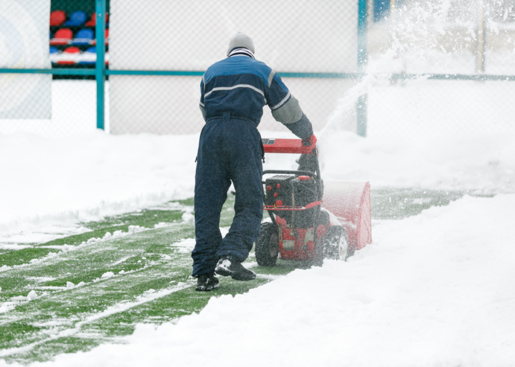 Can I Use A Snowblower On Artificial Turf?