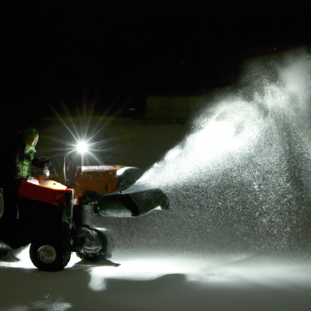 Do Snowblowers Come With Headlights For Nighttime Use?