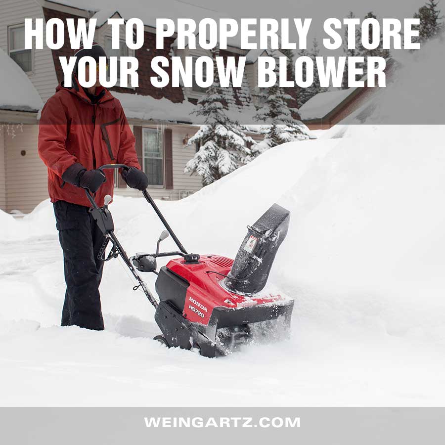 How Do I Stabilize The Fuel For My Snowblowers Long-term Storage?