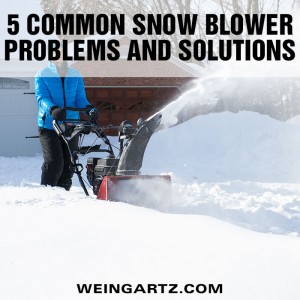 How Do I Troubleshoot Common Snowblower Problems?